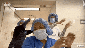 每日GIF(2020-04-20)的gif-One World Doctor GIF by Global Citizen