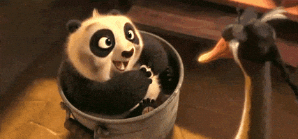 熊猫的gif-kung fu panda eating GIF