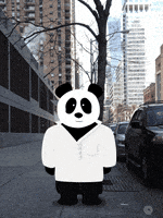 熊猫的gif-new york animation GIF
