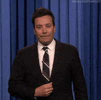 拜拜的gif-Jimmy Fallon Reaction GIF by The Tonight Show Starring Jimmy Fallon