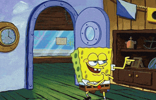 拜拜的gif-Leaving Spongebob Squarepants GIF