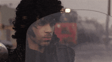 拜拜的gif-ride off purple rain GIF