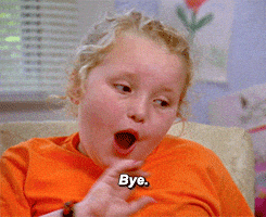 拜拜的gif-Sassy Honey Boo Boo GIF