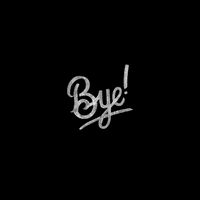 拜拜的gif-animation typography GIF by Victoria Reyes