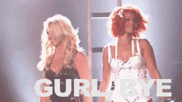 拜拜的gif-britney spears bai GIF