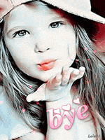 拜拜的gif-cute kid GIF