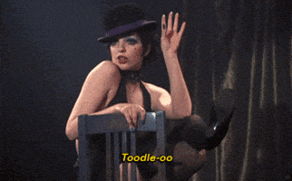 拜拜的gif-Liza Minnelli Cabaret GIF