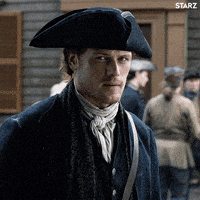 拜拜的gif-confused season 4 GIF by Outlander