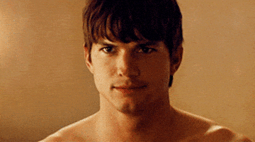 哈喽的gif-ashton kutcher hello GIF