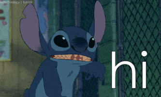 哈喽的gif-lilo and stitch hello GIF
