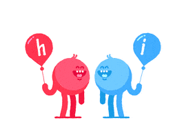 哈喽的gif-Happy Best Friends GIF by Tony Babel