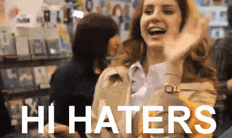 哈喽的gif-Lana Del Rey Hello GIF