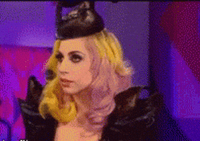 哈喽的gif-lady gaga hello GIF