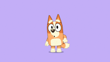 哈喽的gif-Wave Hello GIF by Bluey