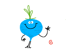哈喽的gif-Veggies Hello GIF by joonasjoonas