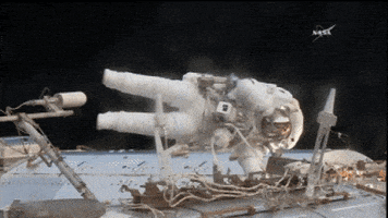 哈喽的gif-space astronaut GIF by NASA