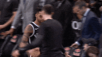好运的gif-lets go hug GIF by NBA