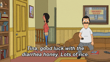好运的gif-Sick Fox GIF by Bob's Burgers