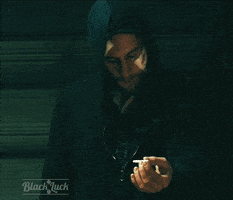 好运的gif-oh yeah smoking GIF by Black Luck