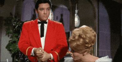 你说的都对的gif-excited elvis presley GIF
