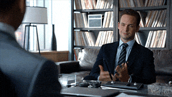 你说的都对的gif-mike ross shrug GIF by Suits
