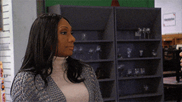 你说的都对的gif-towanda braxton shrug GIF by Braxton Family Values 