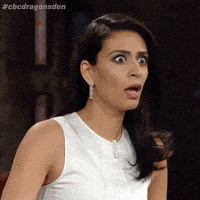 震惊的gif-dragons den wow GIF by CBC