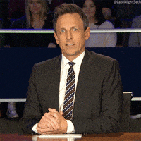 震惊的gif-Seth Meyers Wow GIF by Late Night with Seth Meyers