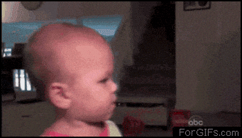 震惊的gif-shocked baby GIF