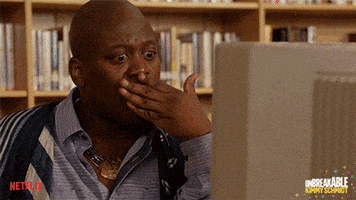 震惊的gif-Shocked Oh My God GIF by Unbreakable Kimmy Schmidt