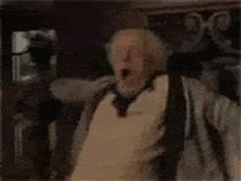 震惊的gif-shocked back to the future GIF