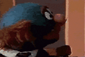 震惊的gif-Shocked Muppets GIF