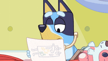 震惊的gif-Shocked Oh No GIF by Bluey
