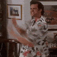 激动的gif-excited jim carrey GIF