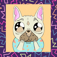 激动的gif-excited french GIF by Nicolette Groome