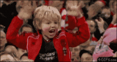 激动的gif-excited fist pump GIF