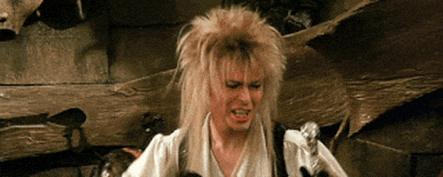 激动的gif-excited david bowie GIF