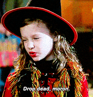 厌恶的gif-die drop dead GIF