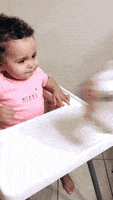 厌恶的gif-baby do not want GIF by Demic