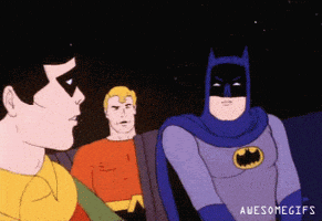 厌恶的gif-batman dislike GIF