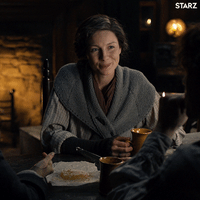 真好笑的gif-happy season 4 GIF by Outlander