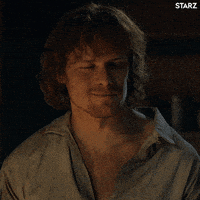 真好笑的gif-happy season 4 GIF by Outlander