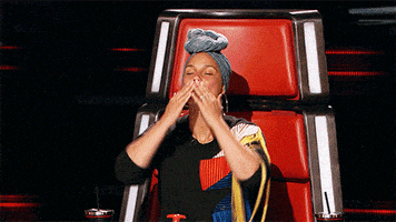 每日GIF(2020-04-25)的gif-The Voice Nbc GIF by Alicia Keys