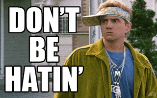 每日GIF(2020-04-25)的gif-Haters Dont Be Hatin GIF by Jamie Kennedy