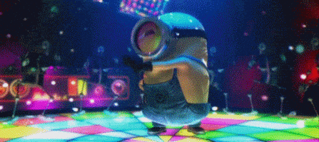 好玩的gif-despicable me dancing GIF