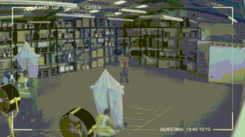 好玩的gif-fun race GIF
