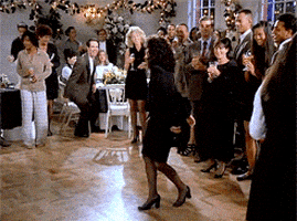 爱跳舞的gif-elaine benes dancing GIF
