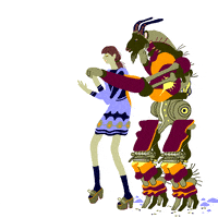 爱跳舞的gif-dance dancing GIF by GIPHY Studios Originals