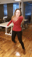 爱跳舞的gif-speed dancing GIF