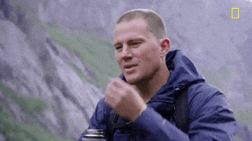 每日GIF(2020-04-27)的gif-Channing Tatum Eating GIF by National Geographic Channel